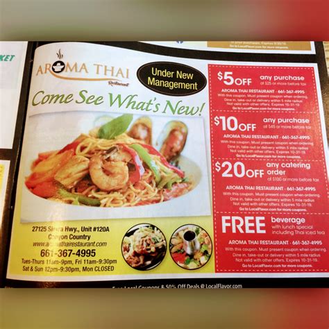 aroma thai and oriental|aroma thai menu.